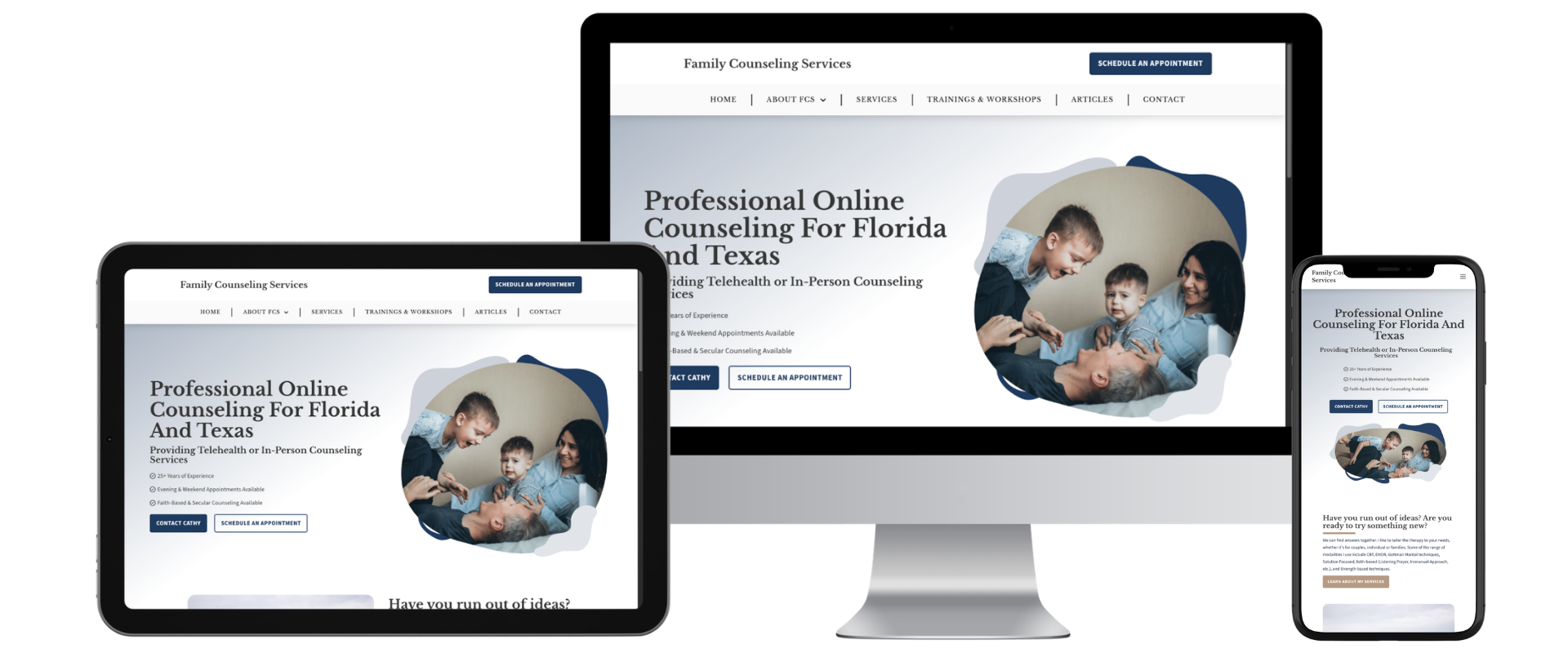 Family Counseling Services website